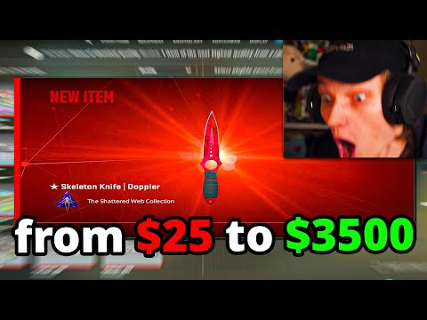 I traded up MY REDS to 9 GOLDS... (NEW CS2 UPDATE)