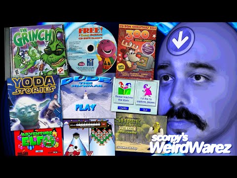 Christmas CD-ROM Games & Software - SCORPY'S WEIRD WAREZ #2