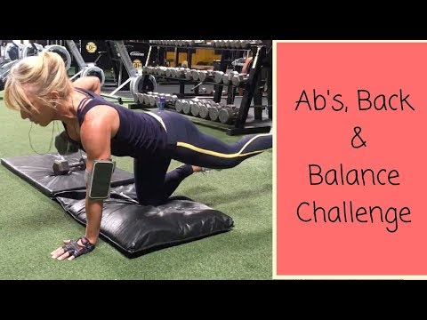 Abs, Back & Balance Challenge