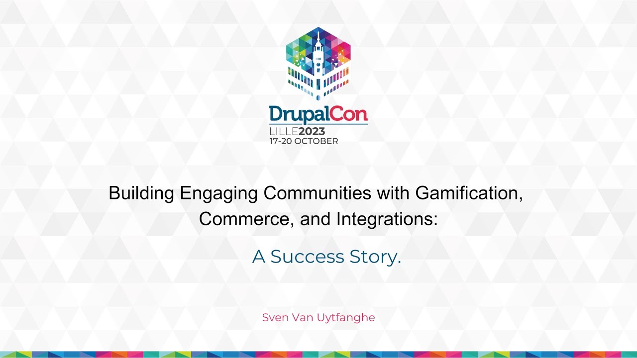 Building Engaging Communities with Gamification, Commerce, and Integrations: A Success Story.
