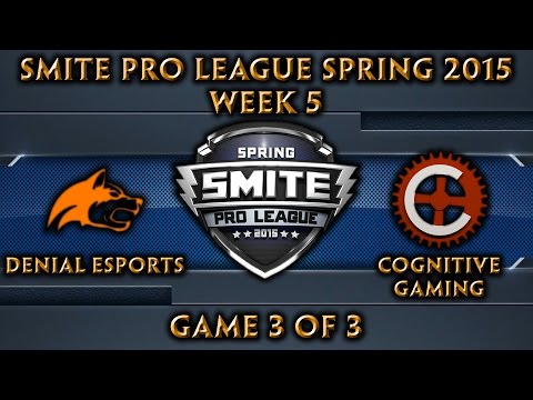 SPL: NA Week 5 - Denial Esports vs. Cognitive Gaming (Game 3 of 3)
