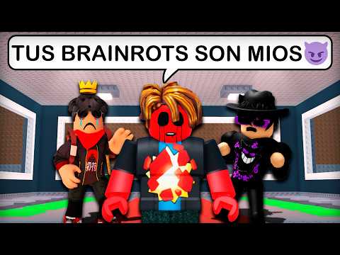 The DANGEROUS HACKER STEALS ALL our BRAINROTS in ROBLOX 😭💀