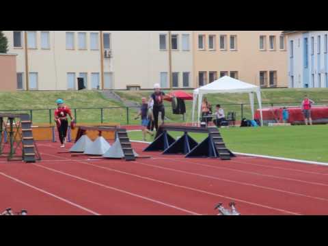 Okresní kolo PS Jičín 2017: Tereza KULŠTEJNOVÁ (SDH SLATINY) - 100 m přek. - 1. pokus