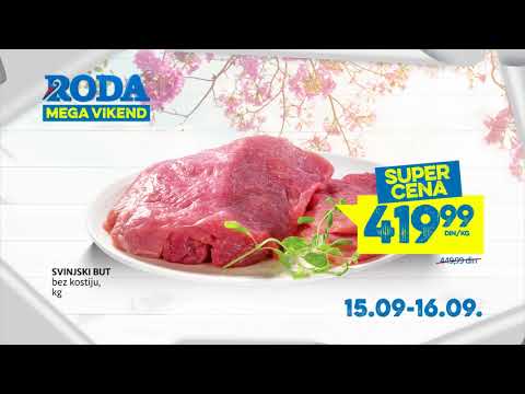 Roda I Mega vikend 15.09 -16.09.2018.