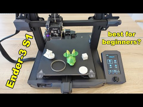 Creality Ender-3 S1 - the best 3D printer for beginners I tested so far