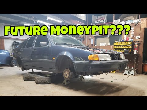 Digging in to my $600 1995 Saab 9000 Aero Long Term Project Car for the First Time!