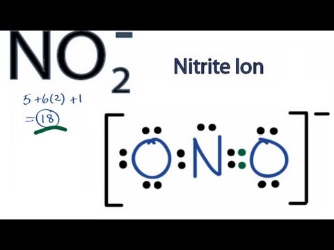 NO2- Lewis Structure: How to Draw the Lewis Structure for NO2-