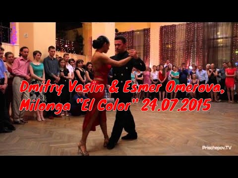Dmitry Vasin & Esmer Omerova, 3-3, Russia, Moscow, Milonga "El Color" 24.07.2015 #дмитрийвасин