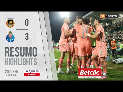 Resumo: Rio Ave 0-3 FC Porto (Liga 25/26 #6)