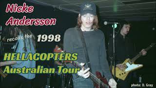 Nicke Andersson recalls the Hellacopters 1998 Australian tour (and his love of Australian bands)