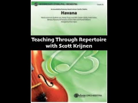 Havana arr. Victor Lopez - Viola Practice Track.Teaching Through Repertoire