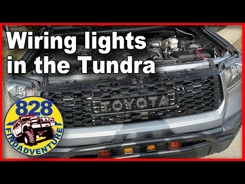 How to wire lights in your Tundra the easy way