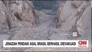 Jenazah Pendaki Asal Brasil Jatuh di Gunung Rinjani Berhasil Dievakuasi