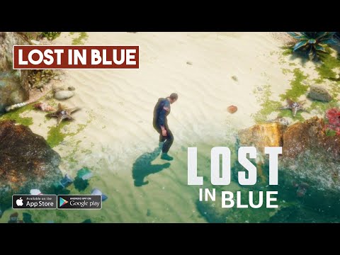 LOST IN BLUE Gameplay Android - Mobile Survival Game - YouTube