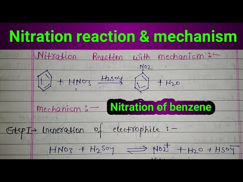 Nitration of benzene with mechanism by unil Yadav sir @UNILCLASSES