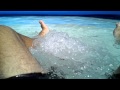 Huge Fart In The Pool