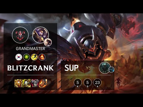 Blitzcrank Support vs Pyke - KR Grandmaster Patch 11.6