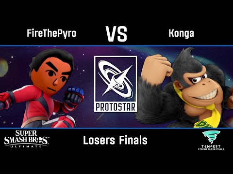 FireThePyro (Mii Brawler) vs Konga (Donkey Kong) - Ultimate Losers Finals - Protostar #64