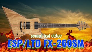 Video thumbnail for ESP LTD FX-260 SM Loaded with SD Dave Mustaine LiveWire Set Pickups by Robby Ramdhani