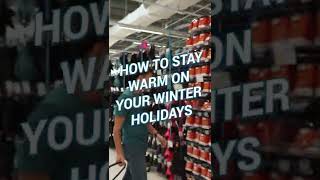 How to stay warm on your winter holidays | Decathlon Singapore