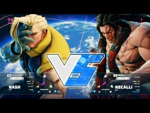 SFV beta - Infiltration (Nash) vs. Kazunoko (Necalli) *Dec 20, 2015