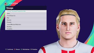 [PES 2021] 1.FC KÖLN players face & hair