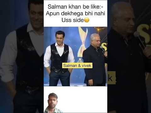 Salman Khan and Vivek Oberoi #video #viralvideo #short #awords