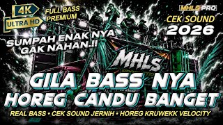 Download lagu DJ FULL BASS 2026 PALING ENAK CEK SOUND HOREG JERNIH MIDEL KRUWEK VELOCITY CANDU (MHLS PRO) mp3