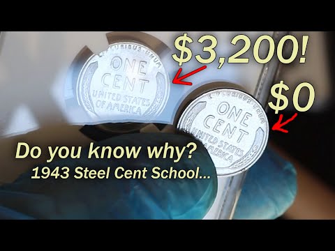 A $3,200 Steel Cent Lesson! Can you spot a worthless plated steel penny on sight?! Watch & learn