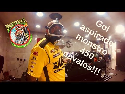 Bombástico!!! Gol Aspirado  AP 8V Nitrometano no Dino Contest DragsterBrasil.com / Hard Garage