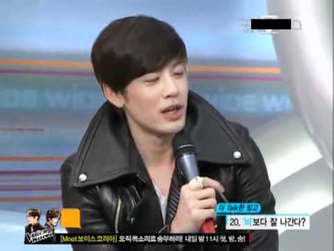 120209 Se7en Talk about Rain