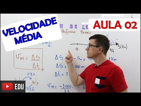 VELOCIDADE MÉDIA - FÍSICA BÁSICA (FÍSICA do ZERO) - Teoria e Exercícios   AULA 02