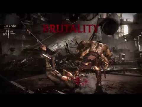 Mortal Kombat X Unstoppable Tower gameplay with Goro Brutalities!