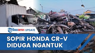 Penyebab Kecelakaan di Tol Semarang-Solo yang Tewaskan 3 Orang, Pengemudi Honda CR-V Diduga Ngantuk