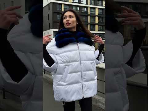 Дизайнерская куртка с мехом шиншиллы. Готовим парку, пуховик, Сейчас! www.dpehtashev.ru #fashion