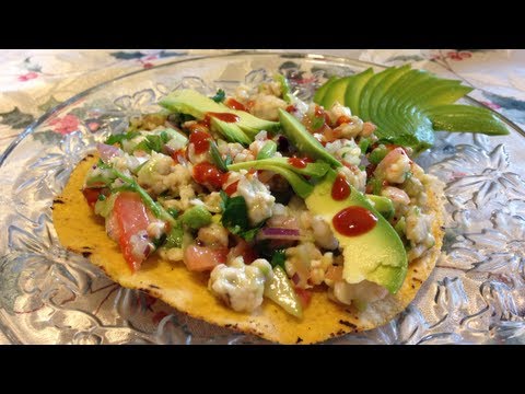 CEVICHE DE CAMARÓN , DELICIOSA RECETA!