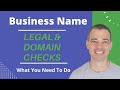 Is Your Business Name Available? Key Checks You Must Do