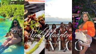 SINT MAARTEN TRAVEL VLOG | Sonesta Ocean Resort, Loterie Farms, Bamboo | BLACK YOUTUBE WOMEN TRAVEL