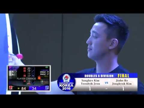 DARTSLIVE OPEN 2016 KOREA -DOUBLES A DIVISION FINAL