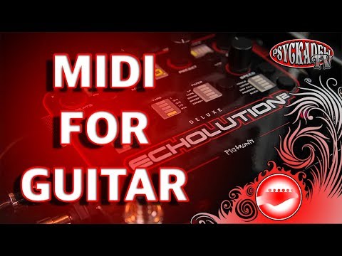 Midi for guitar #5 - How to setup the Pigtronix Echolution 2 Deluxe