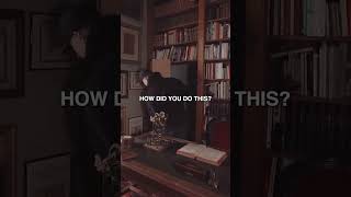 We found a secret room hidden behind the bookshelf in this castle..#abandonedcastle #hiddenroom