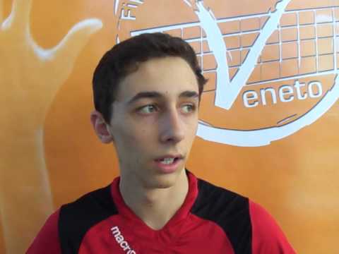 Finale Regionale U15M: Volley Treviso - Avolley 3-0 - Ignacio Martinez, capitano campione