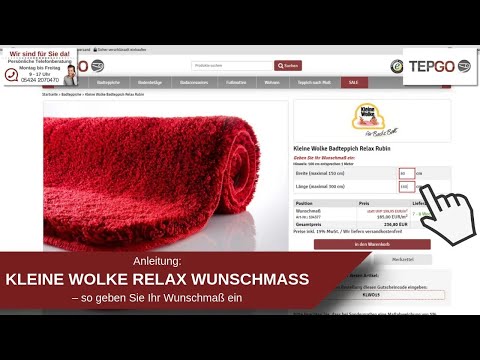 Anleitung: Kleine Wolke Relax - Wunschmaß-Anfertigung