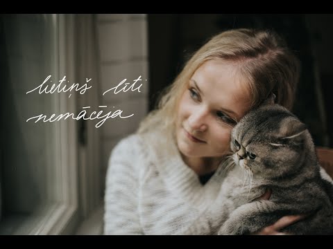 Lietiņš līti nemācēja. Aleksandra Špicberga [Official Music Video]