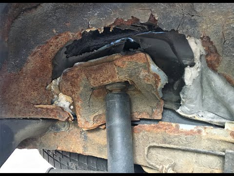 Rusted Shock Mount Repair
