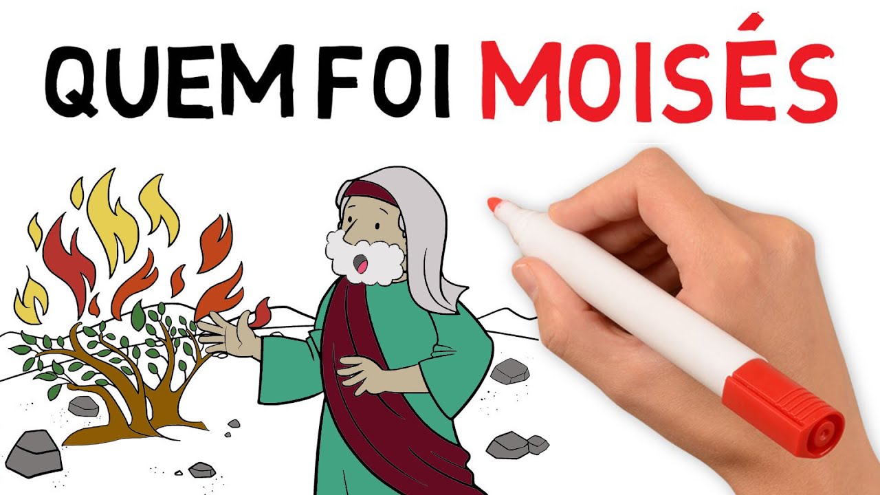 A história de MOISÉS (Quem foi Moisés na Bíblia) | # 45