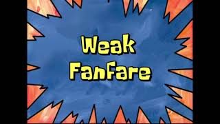 SpongeBob Production Music: Weak Fanfare