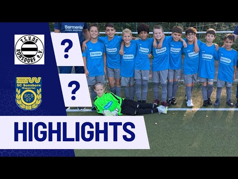 TSV Ronsdorf vs SC Sonnborn Highlights (E-Junioren/4K)