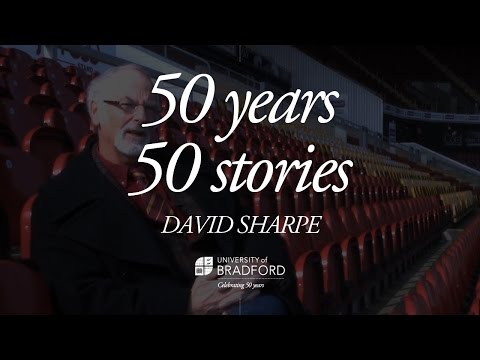 50 Years 50 Stories: Professor David Sharpe