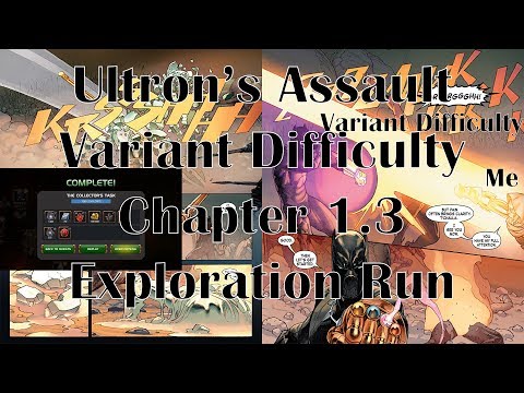 Ultron's Assault Variant Difficulty, Chapter 1.3 Exploration Run, No Boosts, 100 Units
